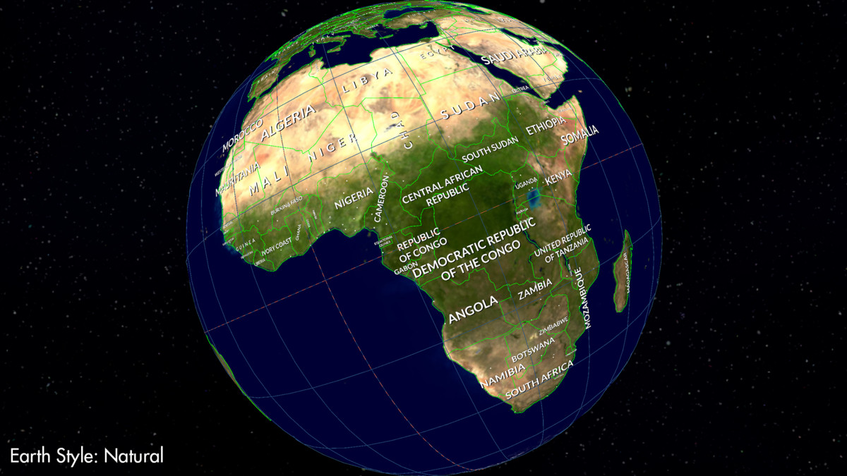 World Map Globe Starter Edition