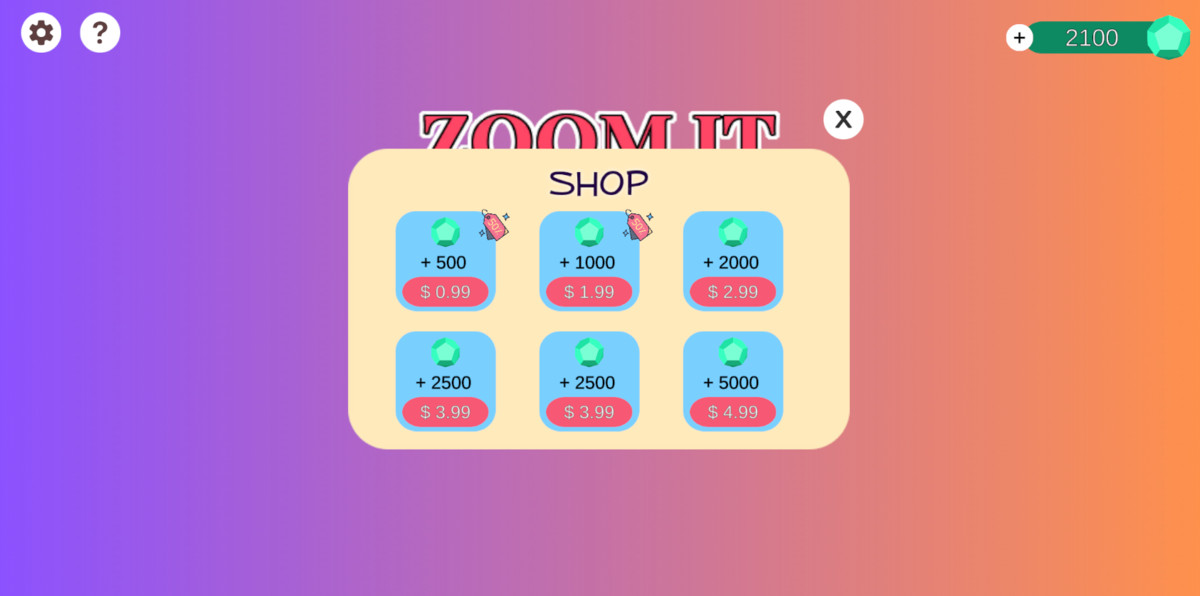Zoom It - Zoom & Find Hidden Objects(Complete Game Project)
