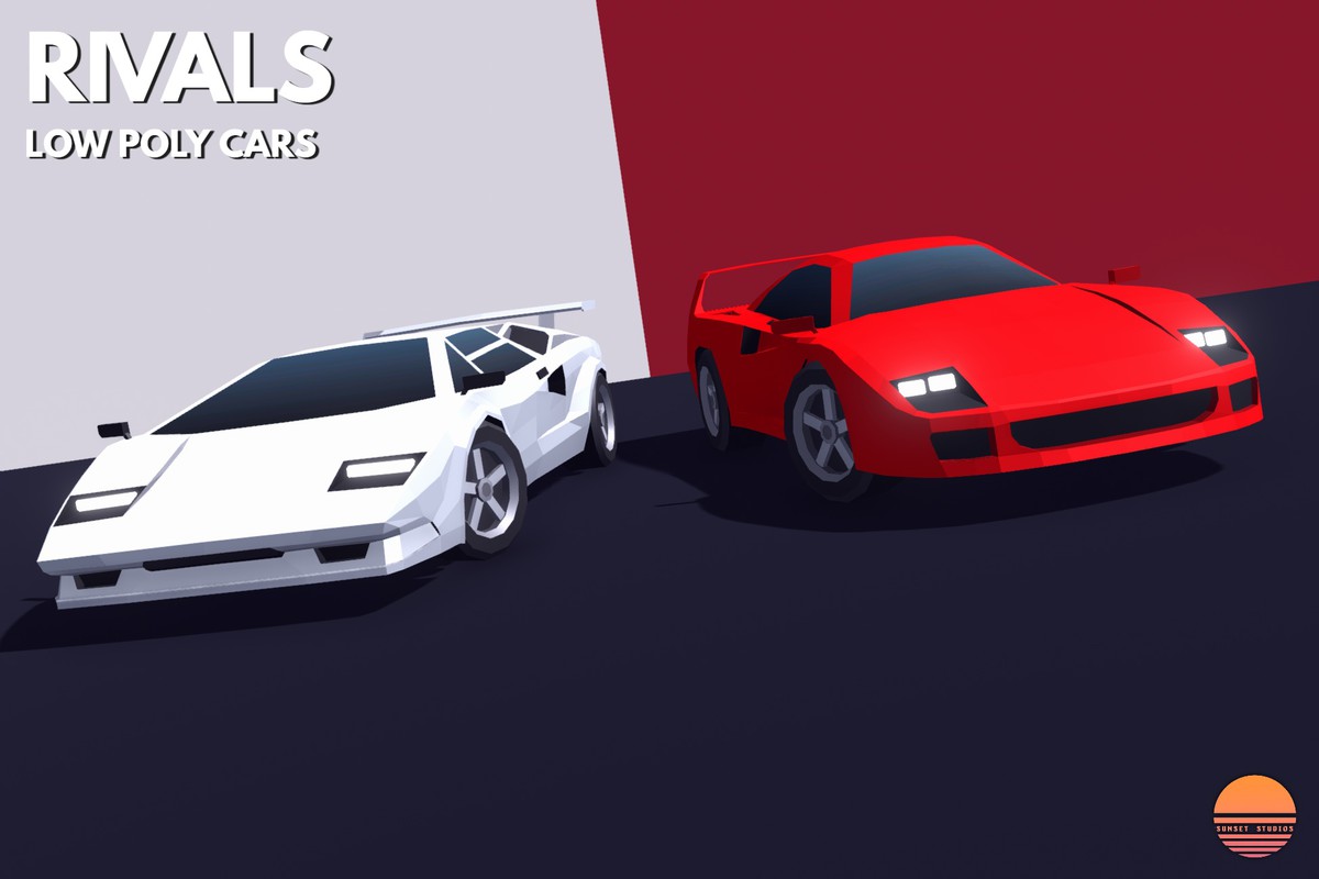 RIVALS: Low Poly Cars