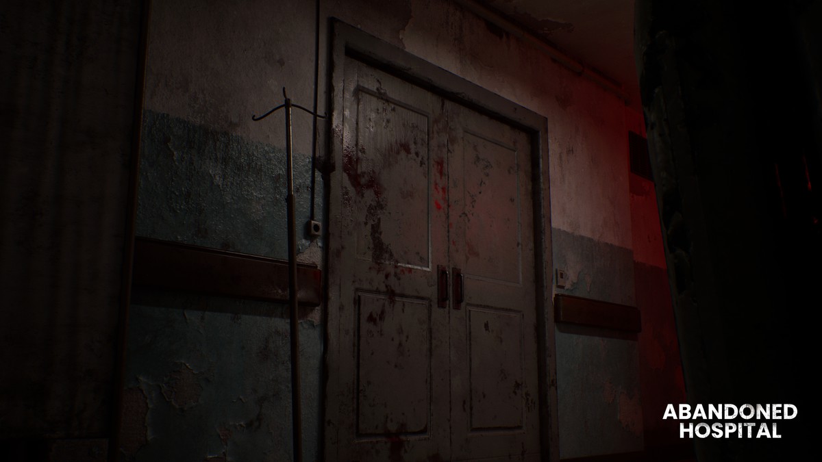 Abandoned Hospital Corridor
