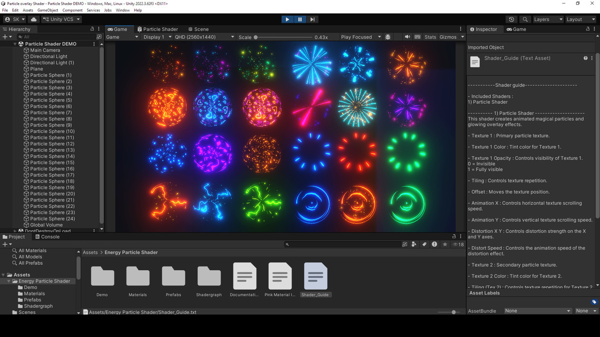 Energy Particle Shader