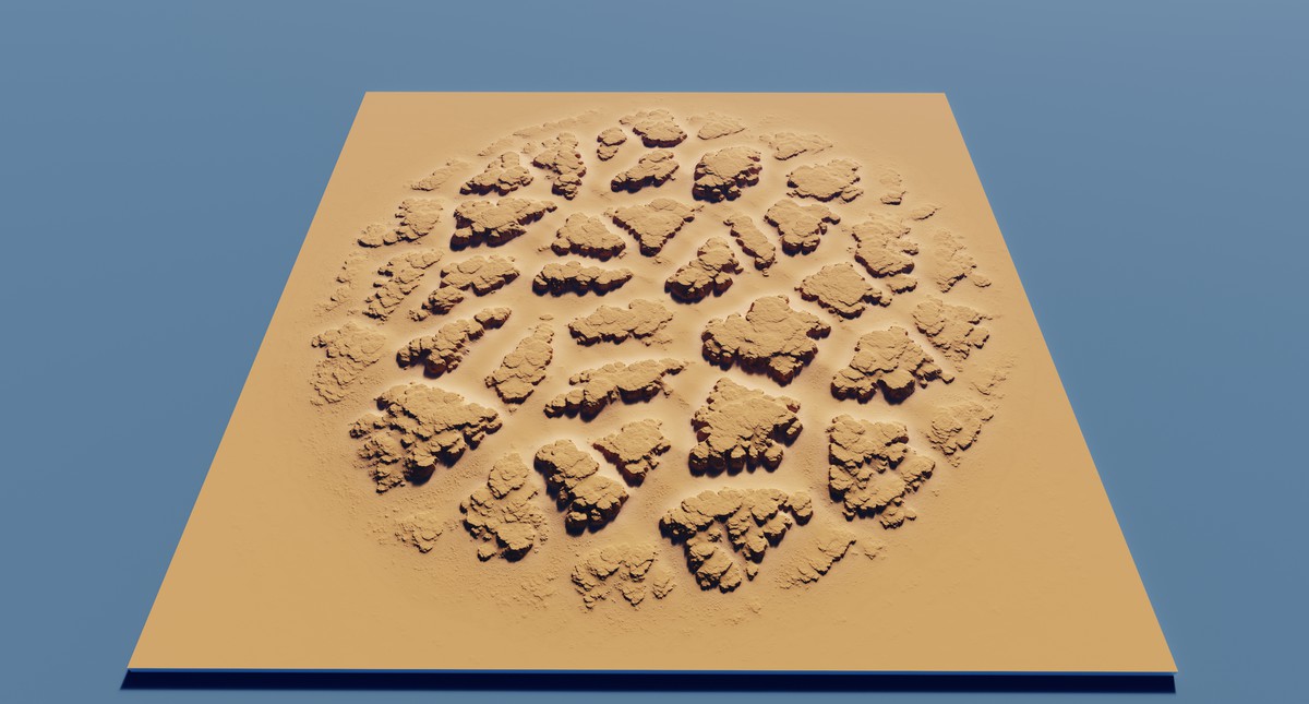 Chipped Plateaus - StampIT!