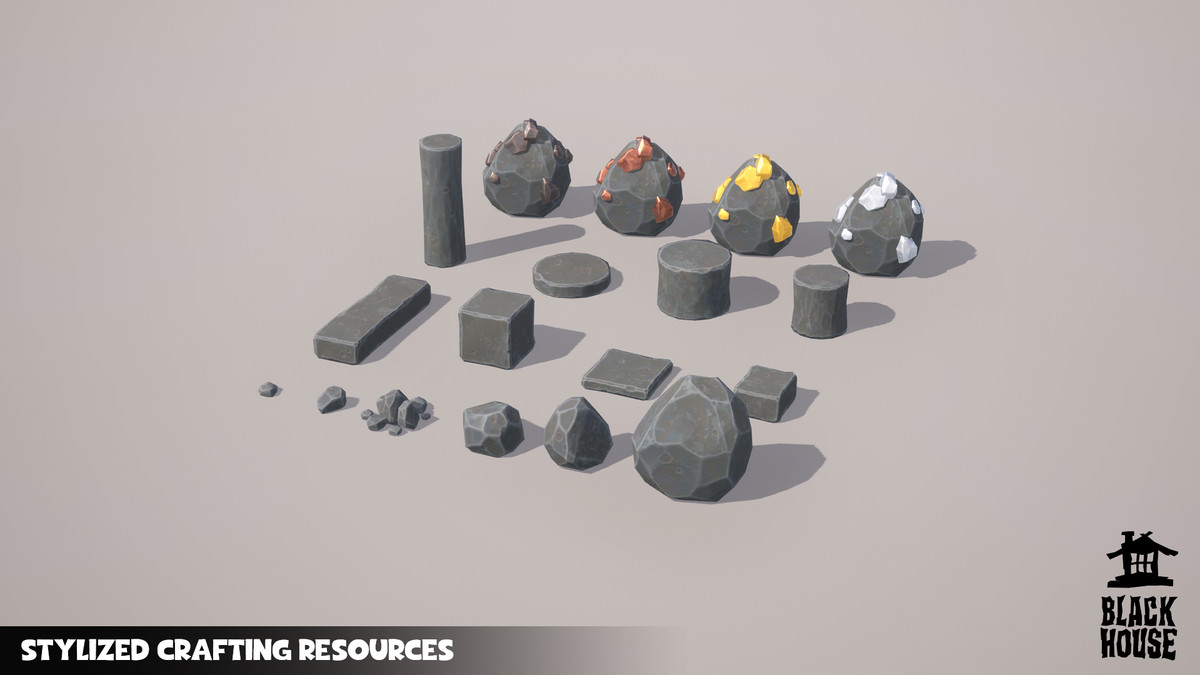 Stylized Crafting Resources