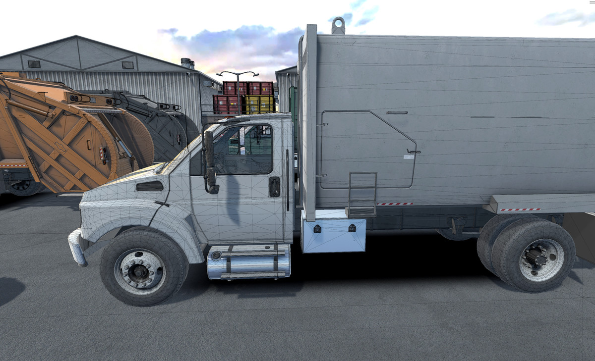 Refuse truck
