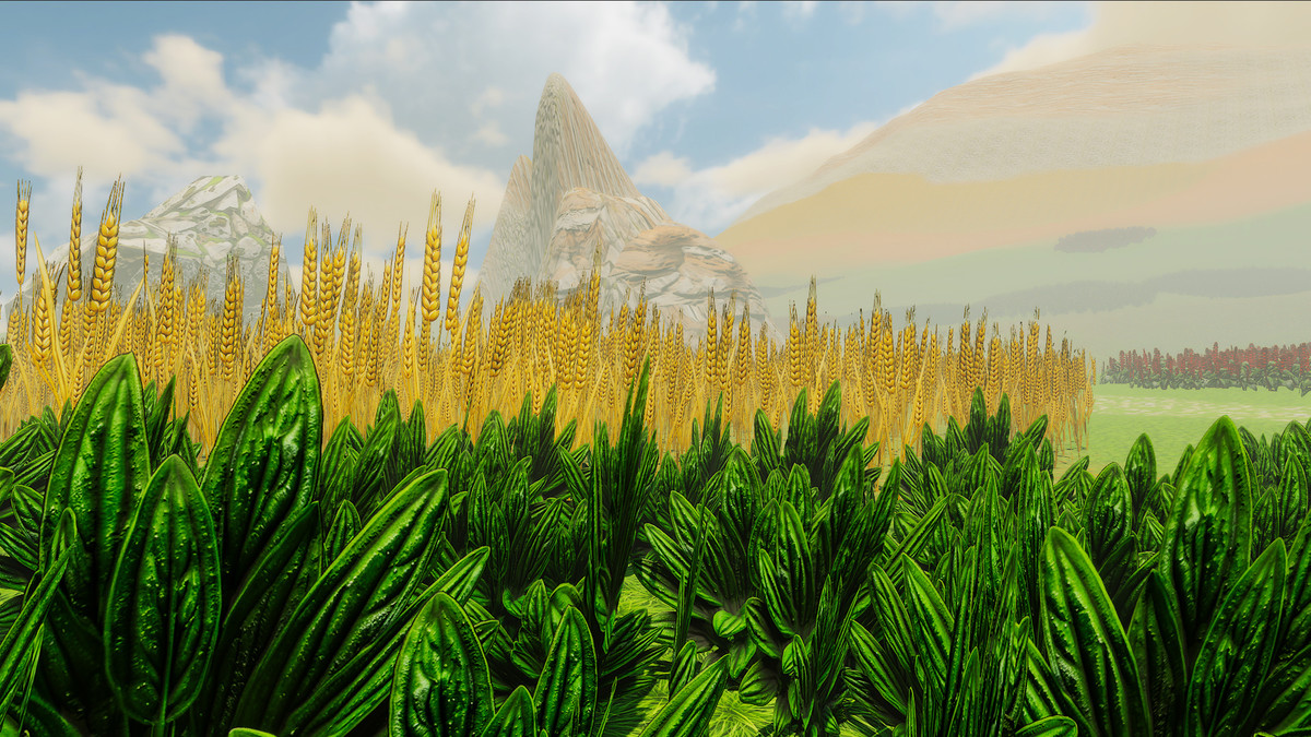Flora Grass & Flowers Terrain Detail Vegetation Green Pack