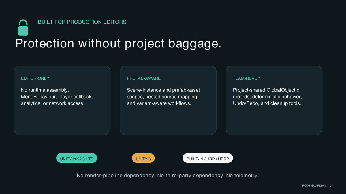 Root Guardian: Safe Hierarchy Selection