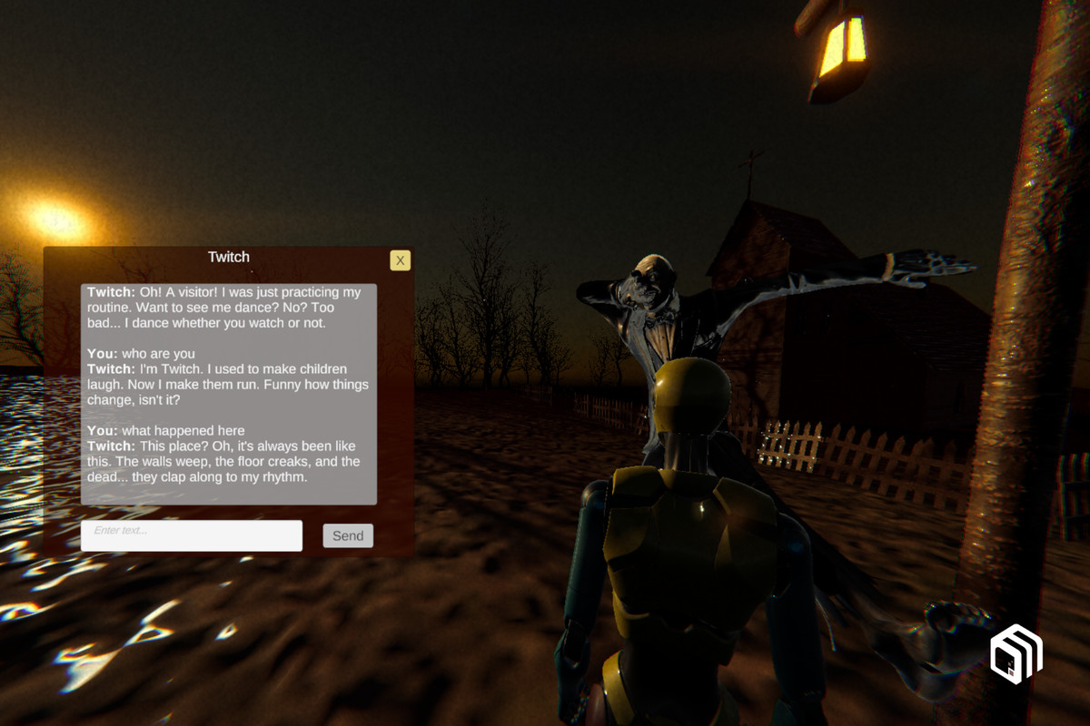 Horror Environment - NPC Dialogue System & Spooky VFX
