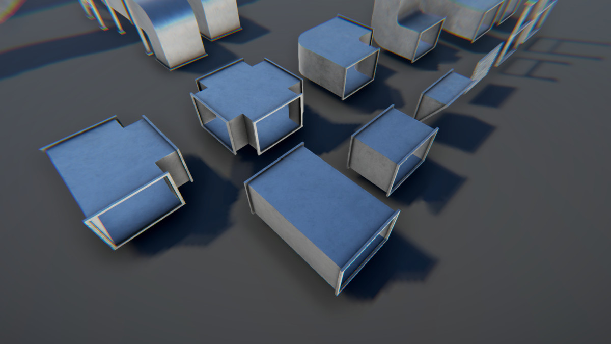 Modular Industrial Air Duct System