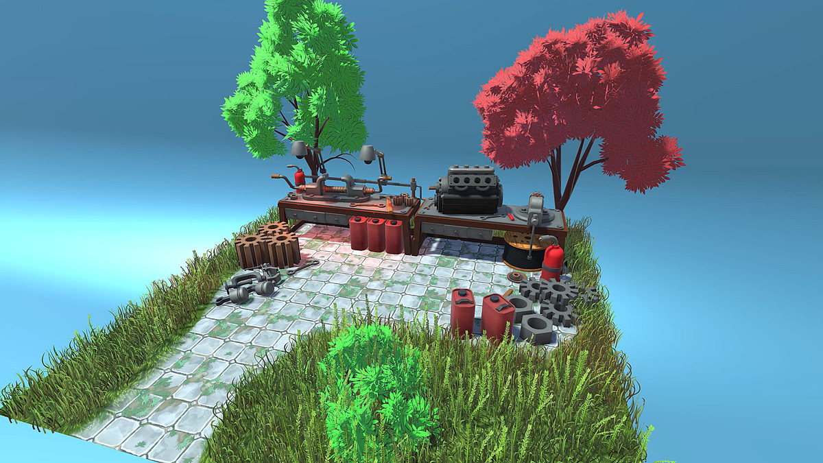 Ultimate Crafting Stations Expansion Kit #2 - Stylized - LowPoly - 100% Modular