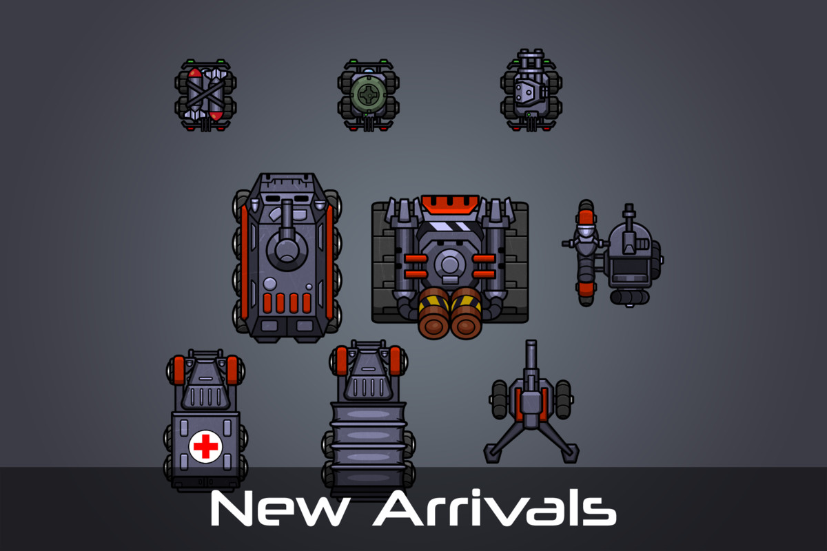 Top-Down Assets: Military Pack