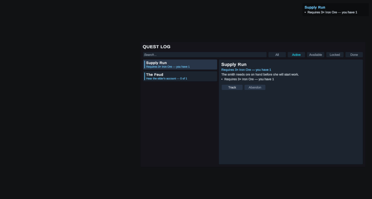 Smart Quest System
