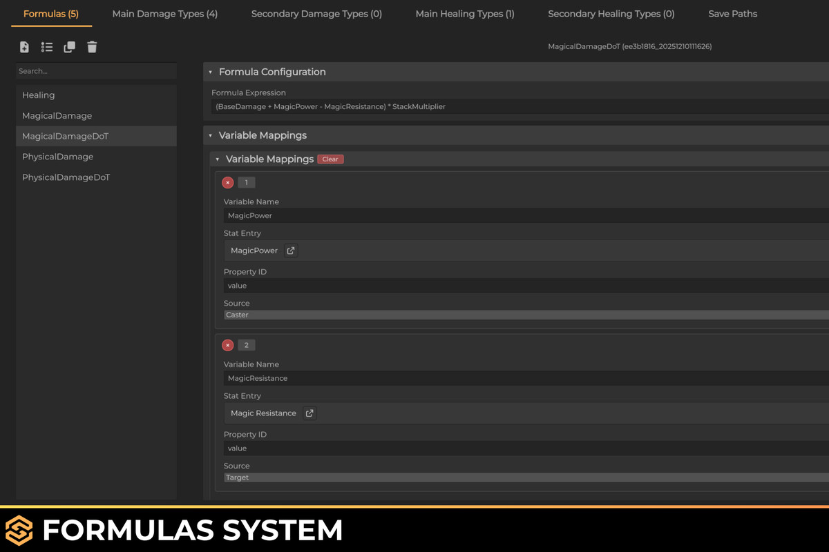 Combat, Stats and Factions system for Spark