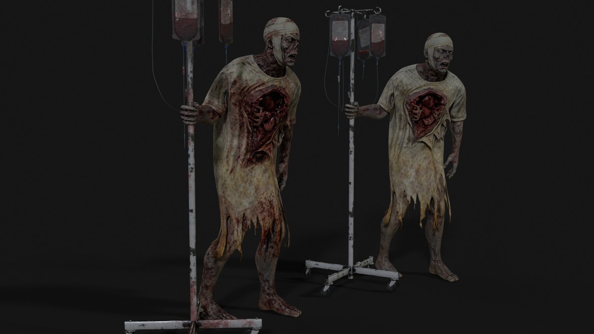 Cardiac Patient — Zombie Hospital Collection