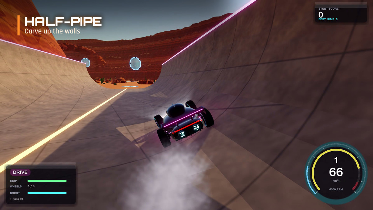 Hybrid Vehicle Controller 2.0: Flying Car/Drone, Stunts & AI