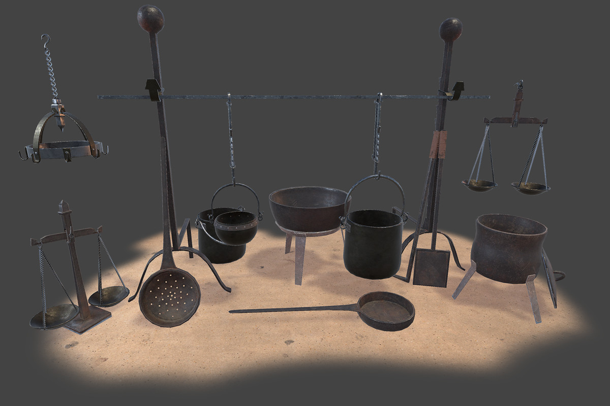 Kitchen Set Props