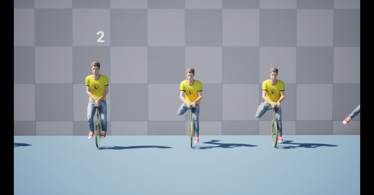 Unicycle Animation