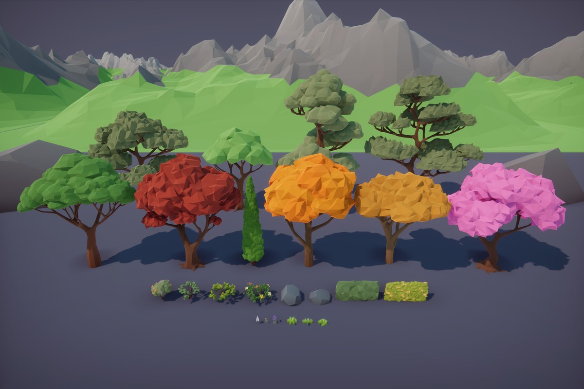 Low Poly Euro City