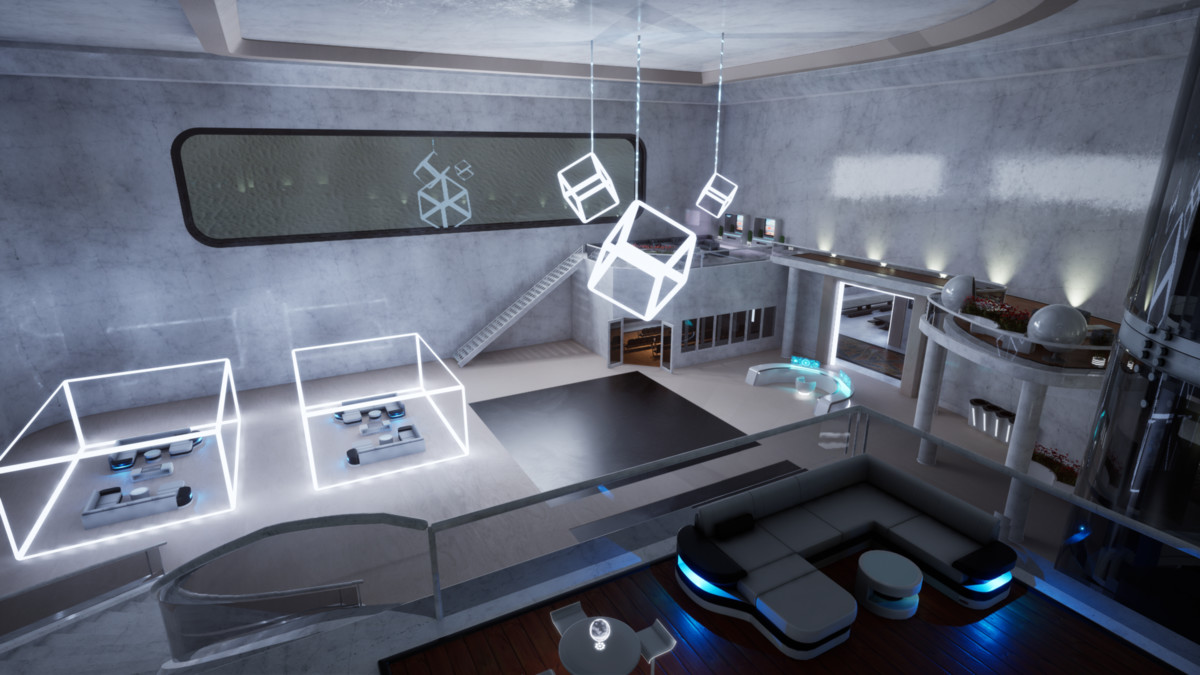 Futuristic Environment Kit Vol.2 – Sci-Fi Living Facility