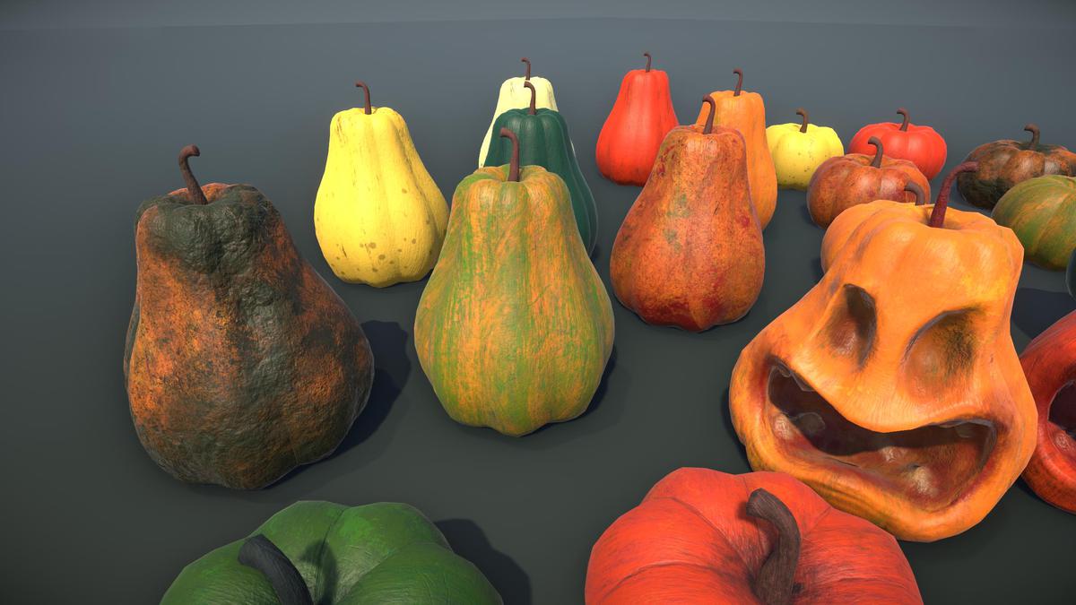 Halloween Pumpkins - Burnable Edition