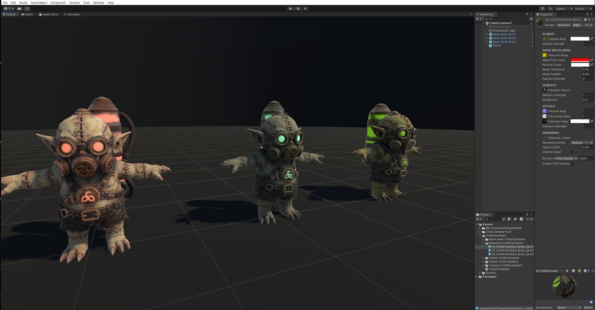 Chibi Necro Zombie Goblin