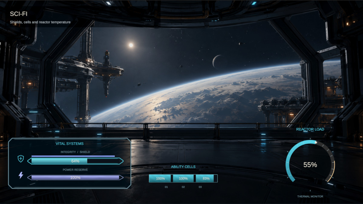 Modular Health Bars & UI Meters