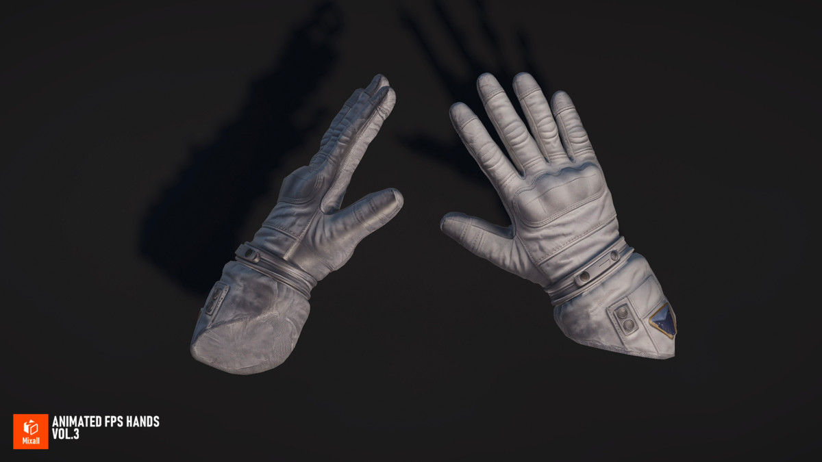 Animated FPS Hands Vol.3