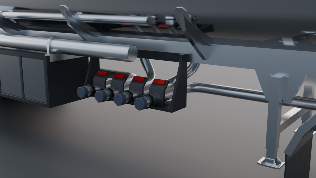 Realistic American Semi Truck + Tanker Trailer | 11 Truck + 8 Tanker Colors