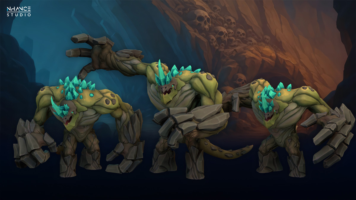Stylized Fantasy Cave Crasher