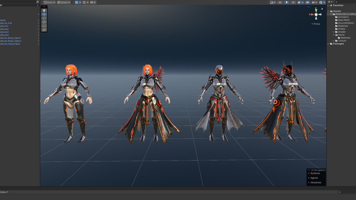 Robot Girl 4 Valkyrie
