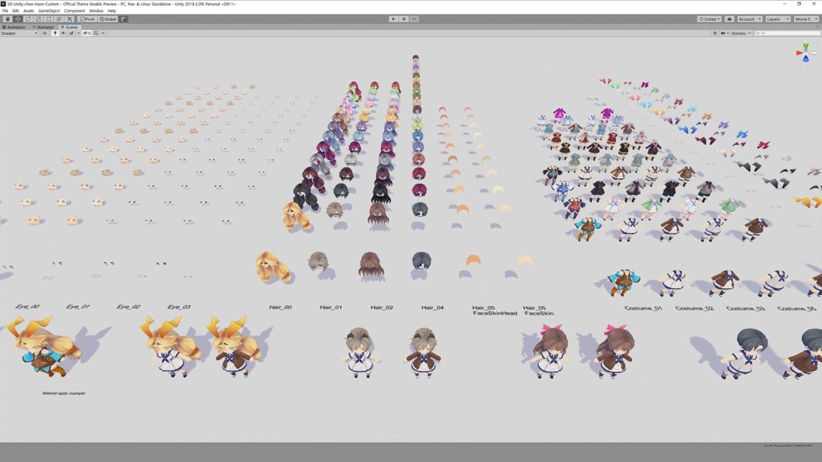 Official Thema - SD Unity-chan Haon Custom