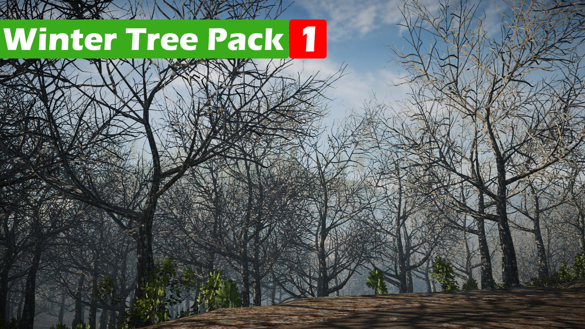 Winter Tree Bundle (Mobile)
