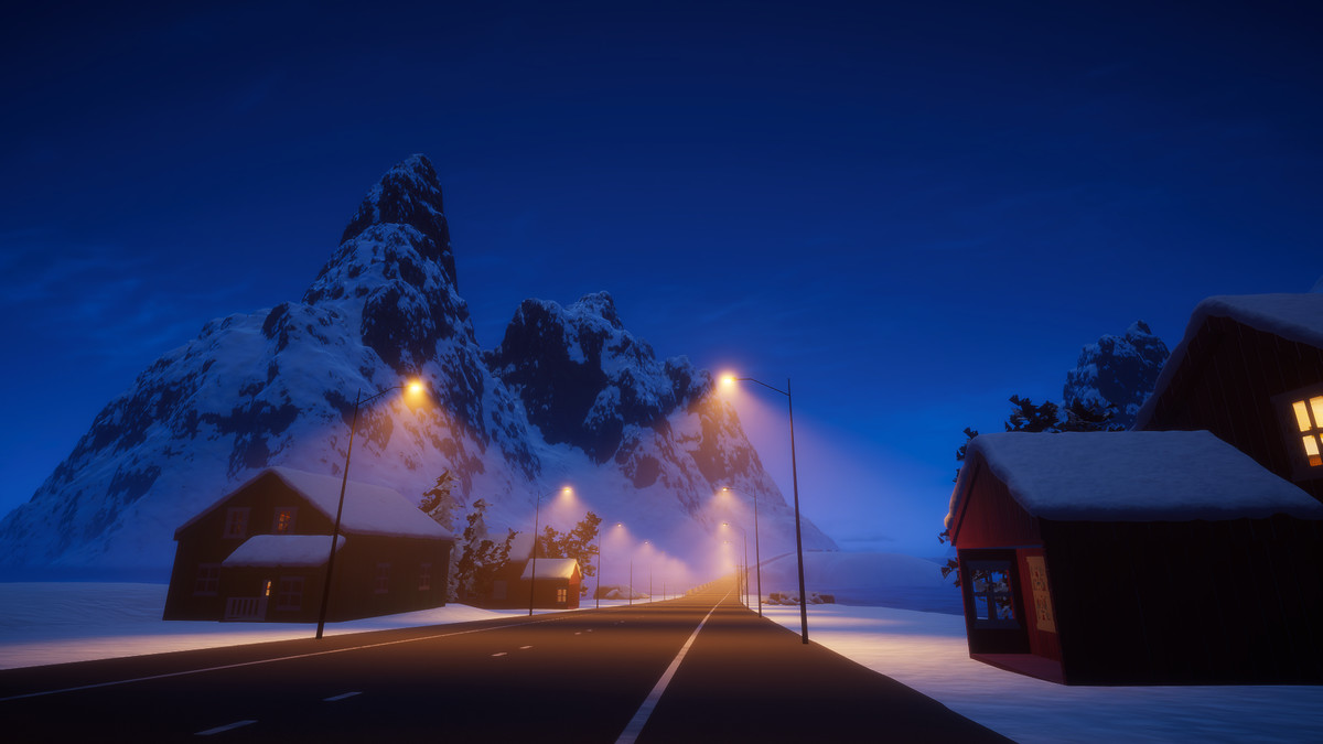 Snow-covered Island