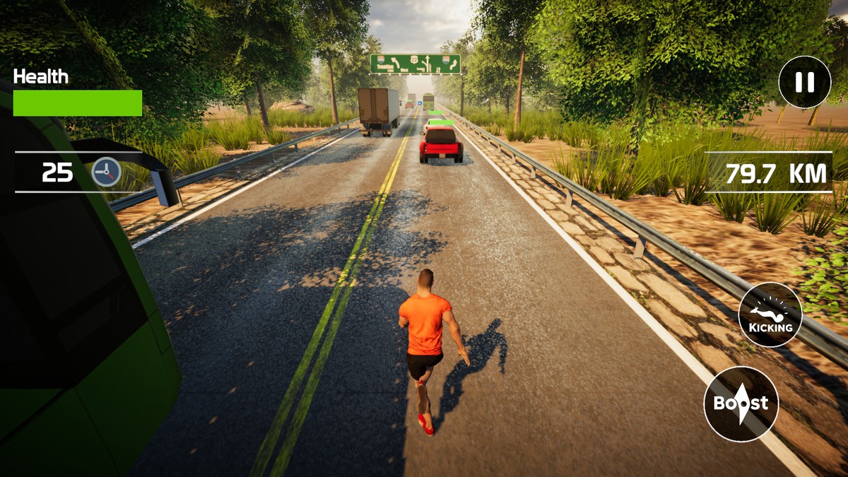 Traffic Racing : 3D Runner