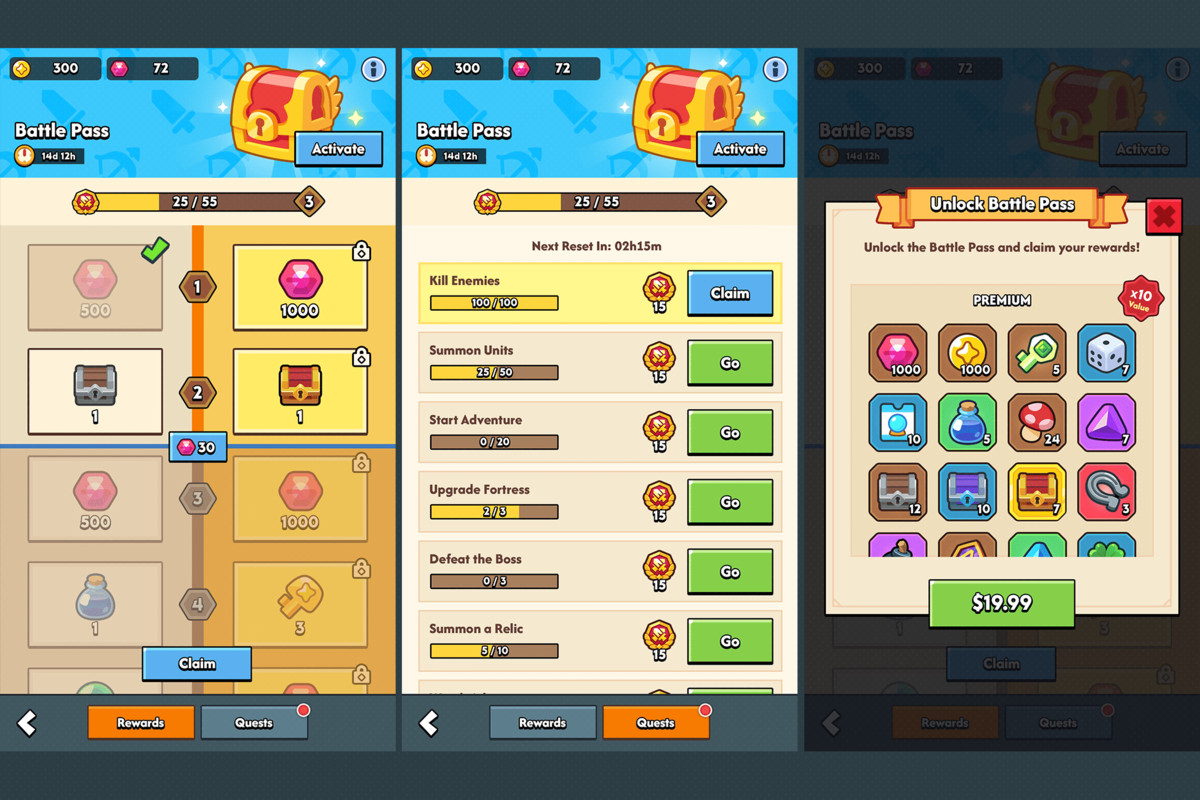 GUI Pro - Minimal Game Light(+PSD)