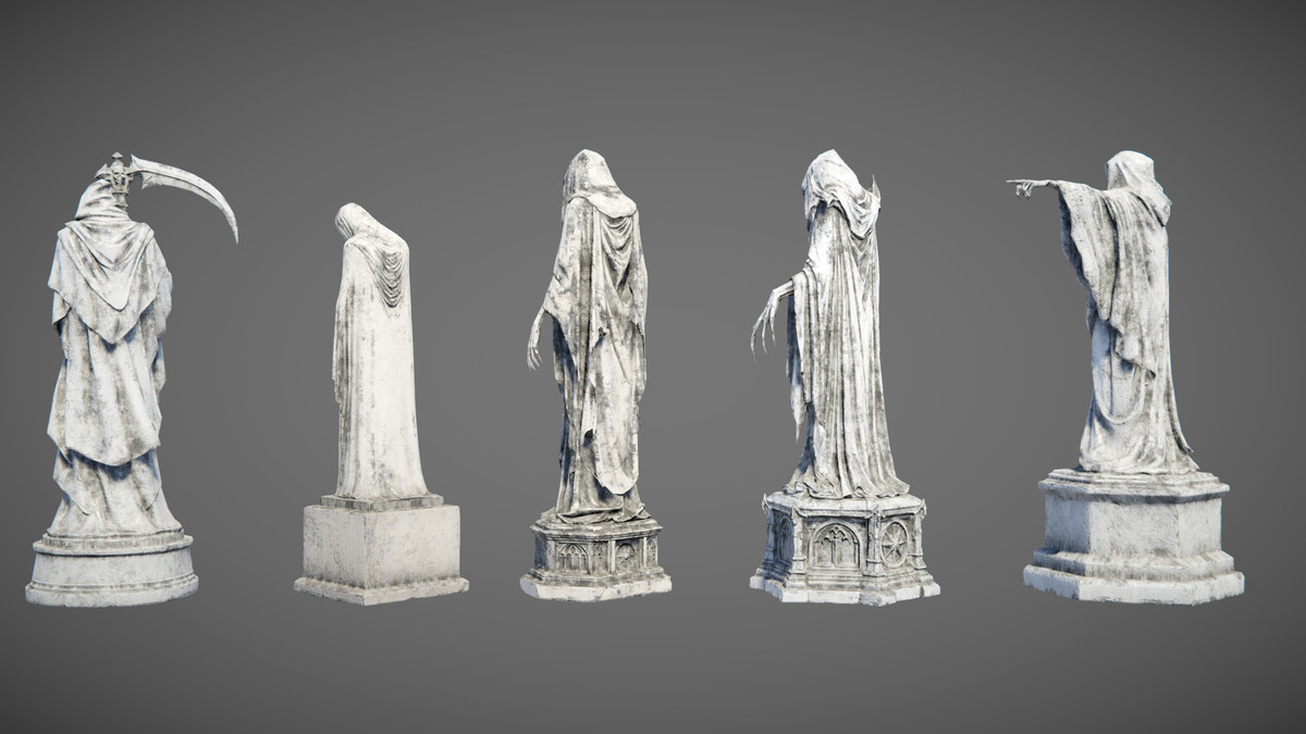 Haunted Statues