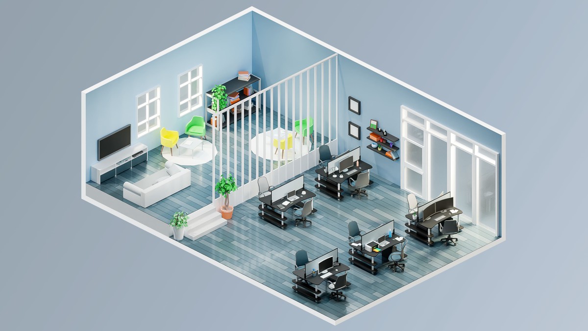 Office - Low Poly 3D Models Pack
