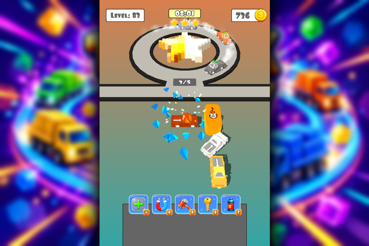 Truck Flow - Complete Mobile Game Template