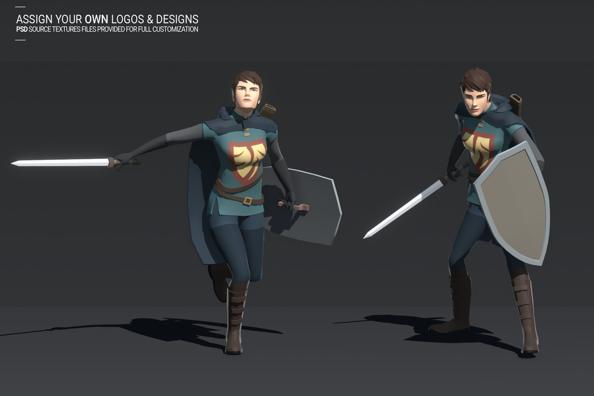 Polyquest Heroes: Warrior I Huntress