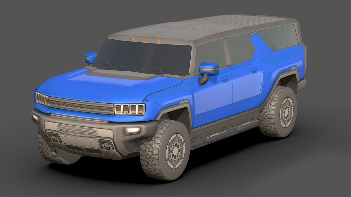 City Low Poly Car 7