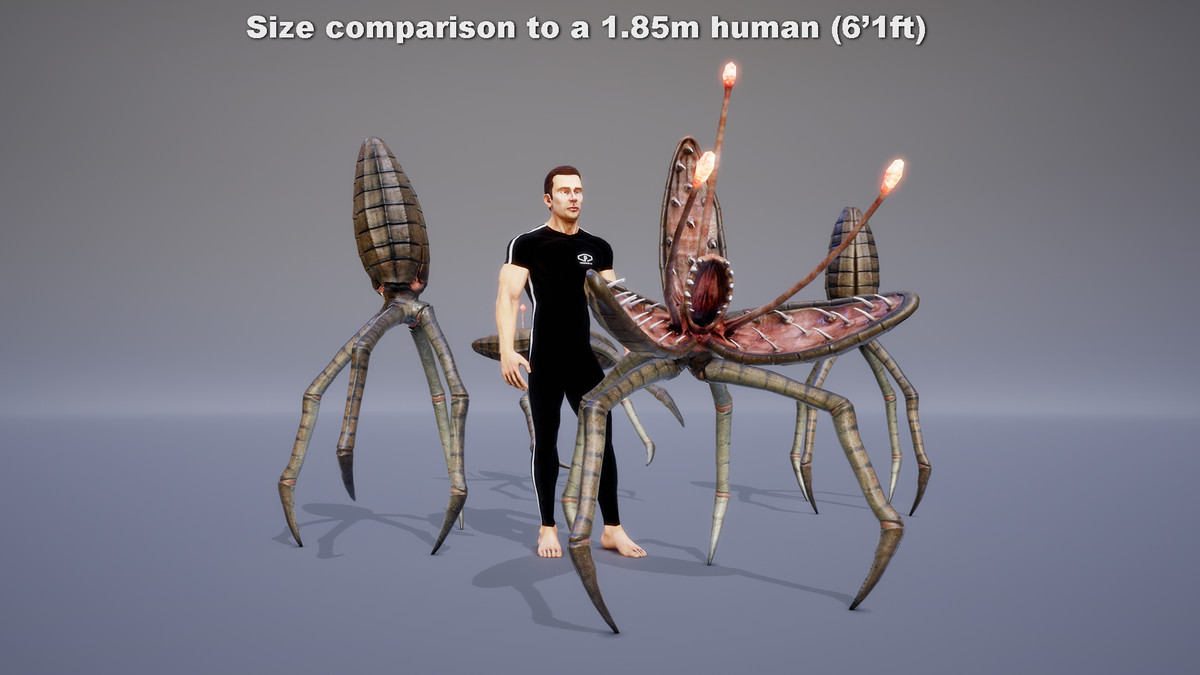 MONSTER: TRIMAXILLOPOD