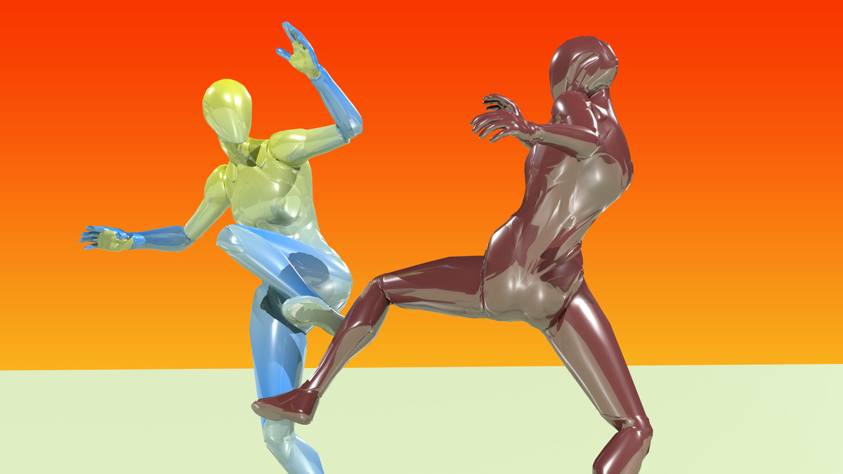 Stylized Counter Attack Animation Pack
