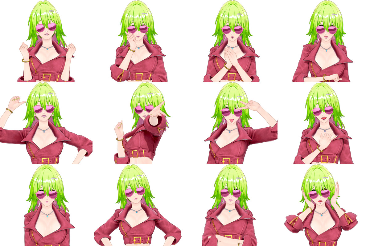 Anime Character Casual Vol II