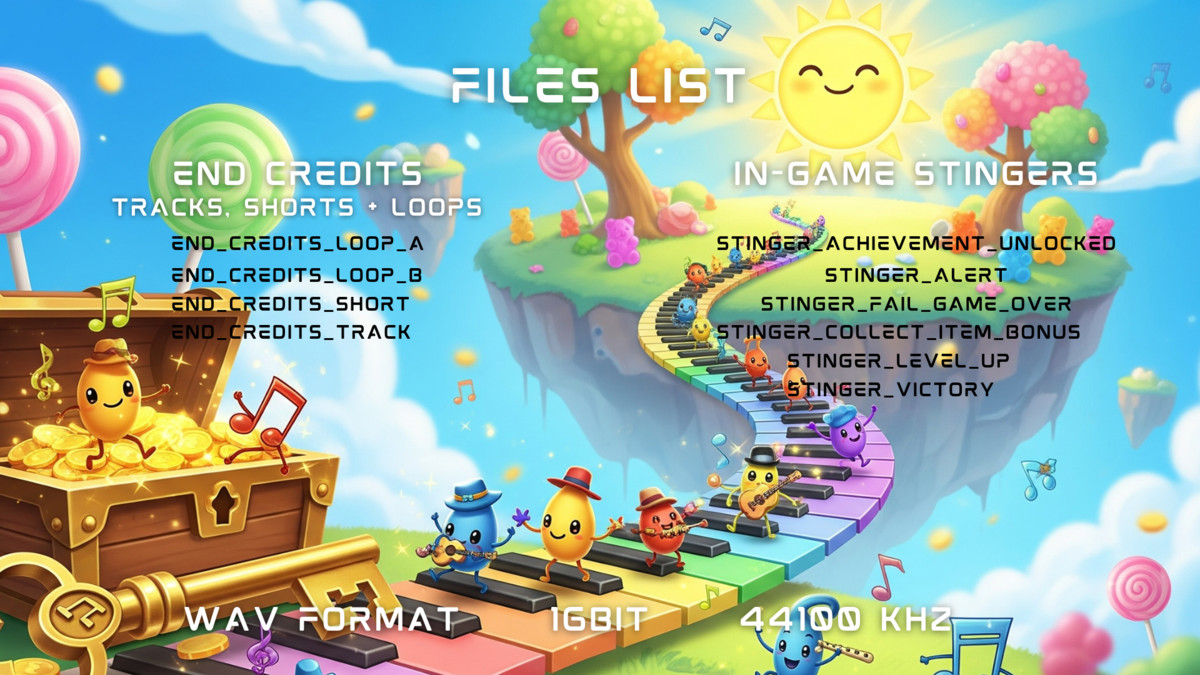 Casual Mobile Game - Complete Music Pack