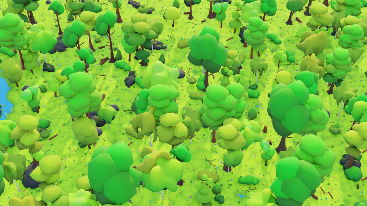 Low Poly Seasonal Forest Biome by IGS