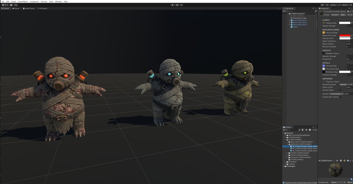 Chibi Necro Fat Zombie