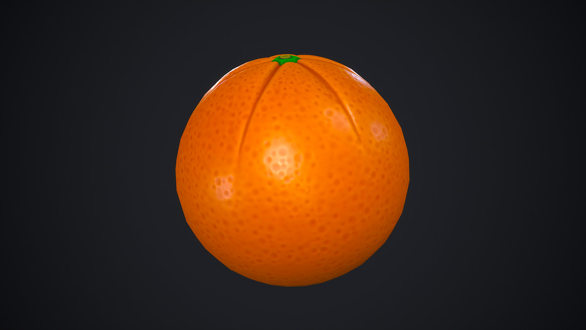 Stylized Fruit Pack – Market & Food Props – Game Ready