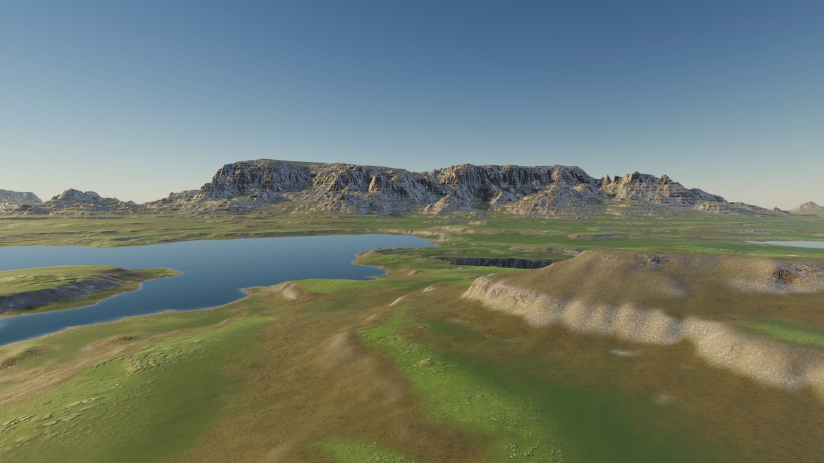 Procedural Terraces & Lava 8K - 36 Terrains