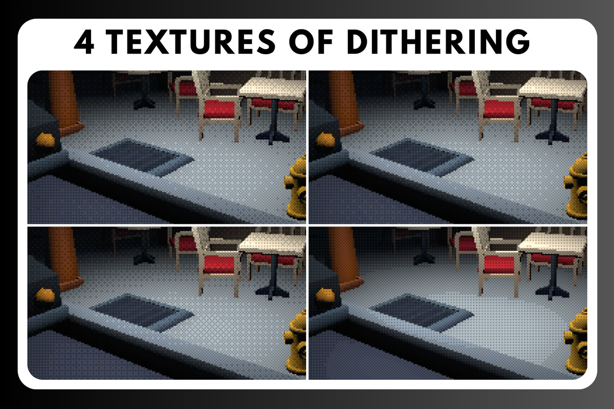 Retro Dithering Camera Shader