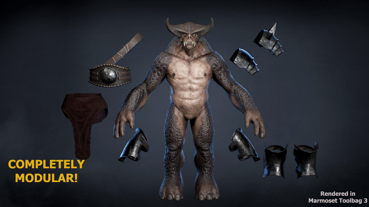 Monster Troll Modular