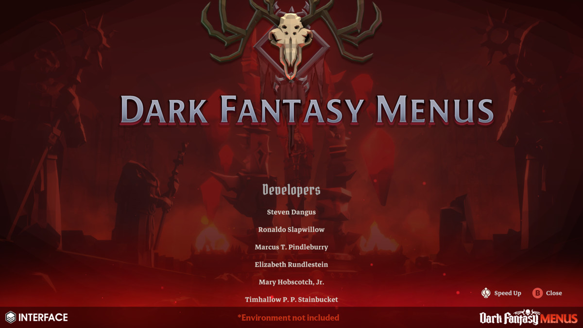 Dark Fantasy Menus - Synty INTERFACE - GUI, image 42